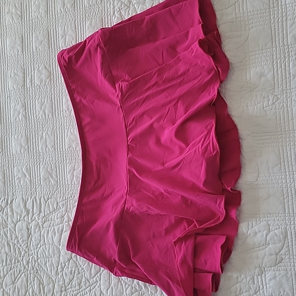 Swim skirt with built in bikini